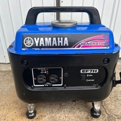 YAMAHA ヤマハ ポータブル 発電機　軽量　EF7H 100V 7.1A 60Hz ジェネレーター　ガソリン　作業　防災　洗車　災害 キャンプ　イベント　野外　農業　簡易始動動画あり