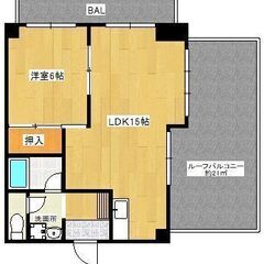 【ルーフバルコニーがあるお家☀1LDK】リフォーム済み美装✨