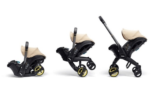 急【美品】ドゥーナ ベビーカーISOFIXシステム付き 定価11万　ベビーカー兼チャイルドシート