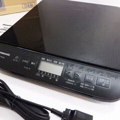  新札幌 Panasonic 卓上IH調理器 KZ-PH34-ｋ 2021年製 / No.3360の画像