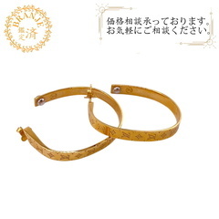ルイヴィトン LOUIS VUITTON ピアス モノグラム フ...