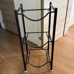【無料でお譲り】ウォーターボトルラック
