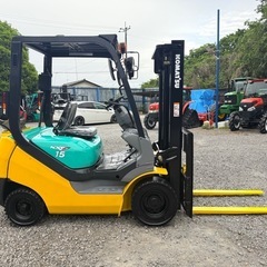 コマツフォークリフト★ Forklift ★ FG15T-20 ★1.5T★アワ1363H ★ノーパンク タイヤ前後 ★ガソリン/ガス★ AT ★下取りOK！の画像