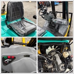 コマツフォークリフト★ Forklift ★ FG15T-20 ★1.5T★アワ1363H ★ノーパンク タイヤ前後 ★ガソリン/ガス★ AT ★下取りOK！の画像