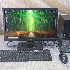 ディスクトップPC DELL 3020 20インチモニター付き ...