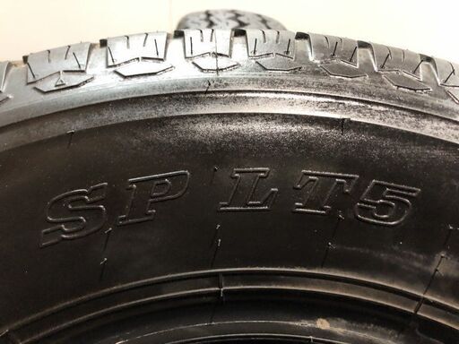 205/85R16 LT 2024年製造 バリ溝！ダンロップSPLT5 新車外し