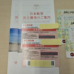 JAL株主優待2枚の画像