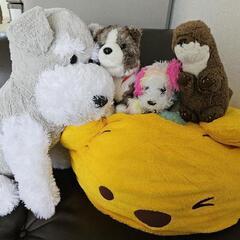 大きなぬいぐるみなど5つセット