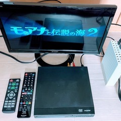 SHARP19液晶テレビ　ハード　DVDプレイヤー