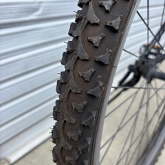 商談中‼︎】 ☆前後タイヤ新古品☆ 26型 折り畳みATB 防犯登録料