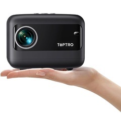 TOPTRO プロジェクター 小型 5G WiFiプロジェクター...
