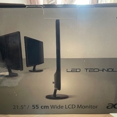 Acer モニター　ジャンク　パソコン　21.5インチの画像