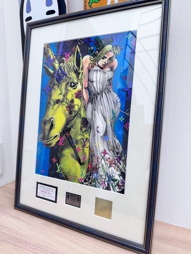 death nyc  ジョジョ　ジブリ　現代アート　シルクスクリーン