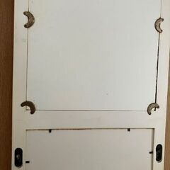 最終値下げになります。★アンティーク調の壁掛けミラー、鏡、タオル掛けセットで★の画像