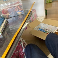 レトロな　折りたたみ定規の画像