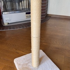 猫壱（necoichi） バリバリつめとぎポール 麻 (L本体) 