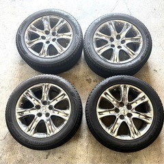 バリ溝235/50R18 ブリヂストンVRX3　レクサス　LS純...