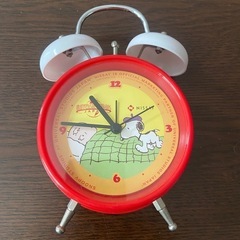 スヌーピーの置き時計