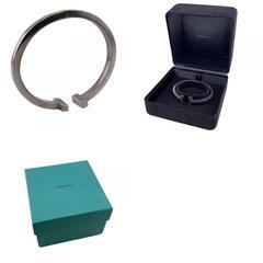 ティファニー TIFFANY&Co. ブレスレット Tスクエア バングル シルバー