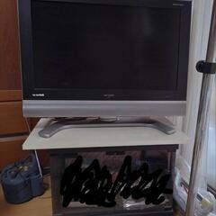 SHARP製テレビ（AQUOS）　テレビ台セット