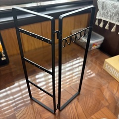 「美品」アイアン ブラック アクセサリースタンド   インテリアの画像