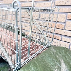動物用捕獲器 アニマルトラップ 踏み板式 野良猫 迷子猫 小動物 保護 害獣駆除の画像