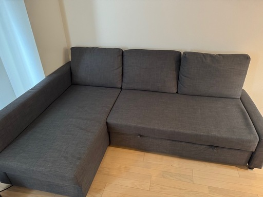 IKEA FRIHETEN ソファベッド（収納付き）