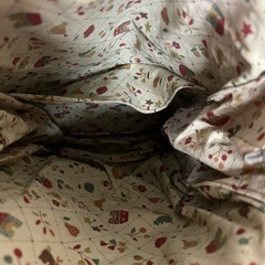 新品未使用着物帯生地使用バックの画像