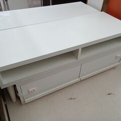 ★ジモティ割あり★  TV台 ホワイト W105×D41.5×H...