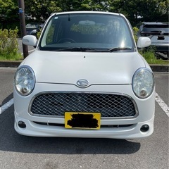 ミラジーノ650希少ミニライトエンブレム付きフルエアロパールホワイト