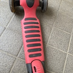 キックボード キックスケーター 三輪 子供 レッド の画像