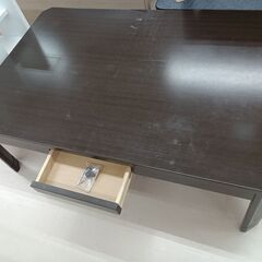 *お値段見直しました*★ジモティ割あり★  こたつ ダークブラウン W120×D80×H41.5 クリーニング済み TC8722の画像