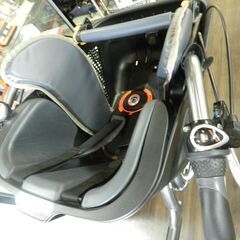 【JM457】マルイシ 丸石サイクル 子供乗せ自転車 ふらっか～ずシュシュ 3人乗り対応 20型 内装3段変速 FRCH203Fの画像