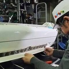 【エアコン洗浄】パナソニックお掃除ロボ付き機体持ち帰りクリ…