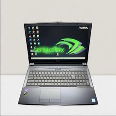 [美品] ゲーミングノートパソコン　GTX1050Ti　 i7-...