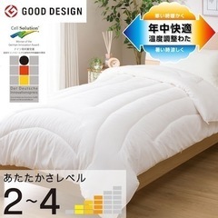 【ニトリ 抗菌防臭防ダニ加工温度調節 シングルサイズ掛け布団】【管理番号11605】の画像
