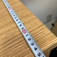 ニトリ木目調 3段引き出し キャスター付きワゴンの画像