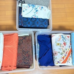 お着物 リメイクに！ 3箱 ③の画像
