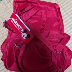 新品未使用　ミッキーマウス　子供用　リュックの画像