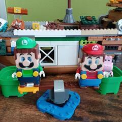 ★ジモティー割あり★クッパのひこうせんかん　LEGO　※全て揃っているかが分からない為ジャンク品です　※マリオ、ルイージは動作確認済みです。　高さ(H)--×幅 (W)--× 奥行(D)--(cm)の画像