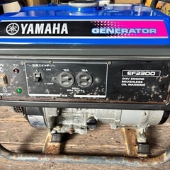 エンジン発電機 ヤマハ YAMAHA EF2300 動作品 60Hz