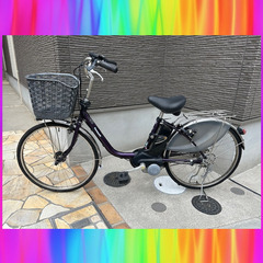 🌈大容量8.9Ah　 Panasonic　ビビ　24インチ　電動...