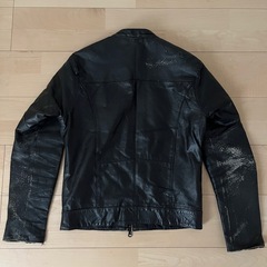 革ジャン メンズ 黒の画像