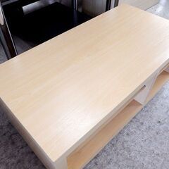 テレビ台 幅90cm ナチュラルブラウン AVボード オープン 収納家具☆ 札幌市北区屯田 の画像