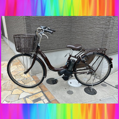 🌈長生きバッテリーほぼ新品！8.7Ah　ヤマハ　パスナチュラ　 ...