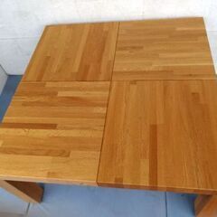 リビング家具 木製センターテーブル 86×86cm  ☆札幌市白石区店頭引取り歓迎【自社配送は札幌市内限定】の画像