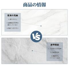 フロアタイル 大理石 接着剤不要 約6 畳分 フローリング 貼るだけ 置くだけ 床 シール 大理石フロアタイル 粘着シート フロア ペット対応 賃貸ok リノベーション DIY フローリングマット 浴室 玄関 シート 防水 床暖房対応（30.4*の画像