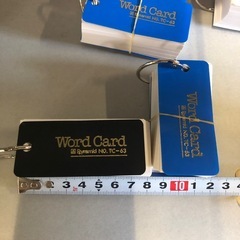 単語カード  Word Card 10個の画像