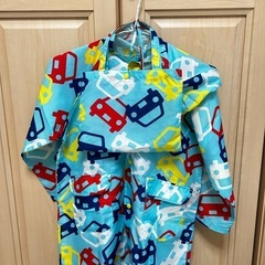 サイズ120 レインコート 子供用雨具 収納袋付 カッパ ❁¨̮の画像