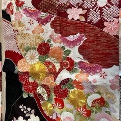 一蔵 成人式 振袖フルセット 一式　ラメ 金糸刺繍 Ｓサイズ 低身長 小柄　の画像